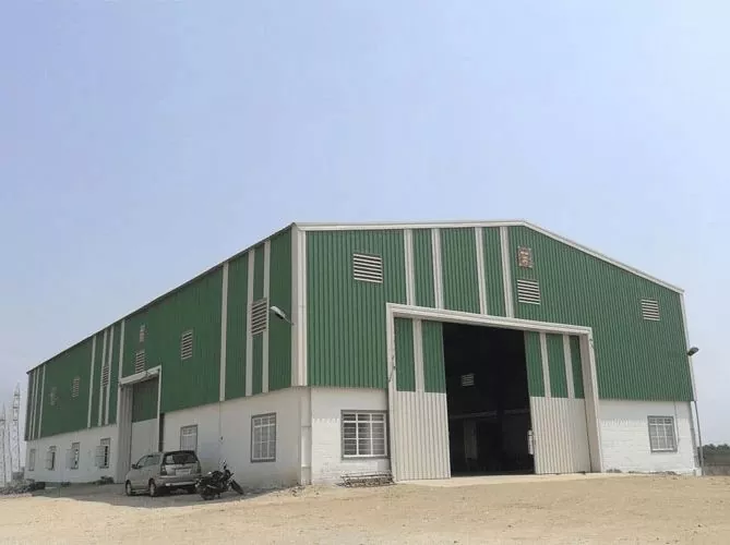 Wothandiza komanso wokongola woyamba wa prefib Warehouse